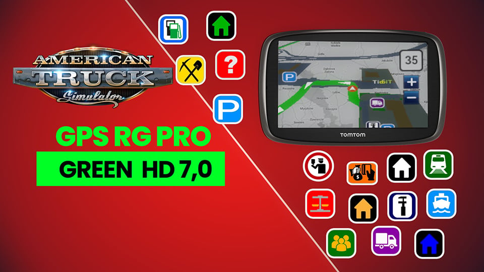 GPS RG PRO GREEN HD